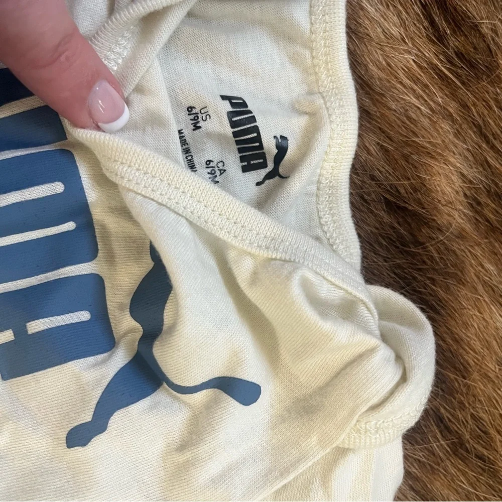 Bundle Puma Kids Bodysuit Trio - Dark Blue, Light Blue, Cream